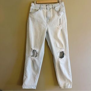 Wild Fable Highest Rise Light Wash Mom Jean